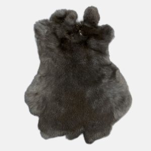 Rabbit Fur - #1 Quality/Medium/Black (natural)