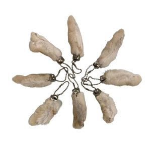 Rabbit's Foot Keychain