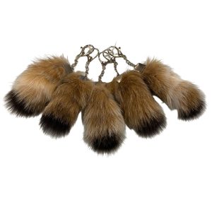 Lynx Tail Keychain