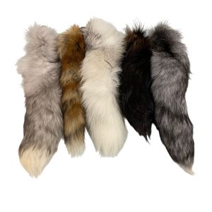 Fox Tail Keychain