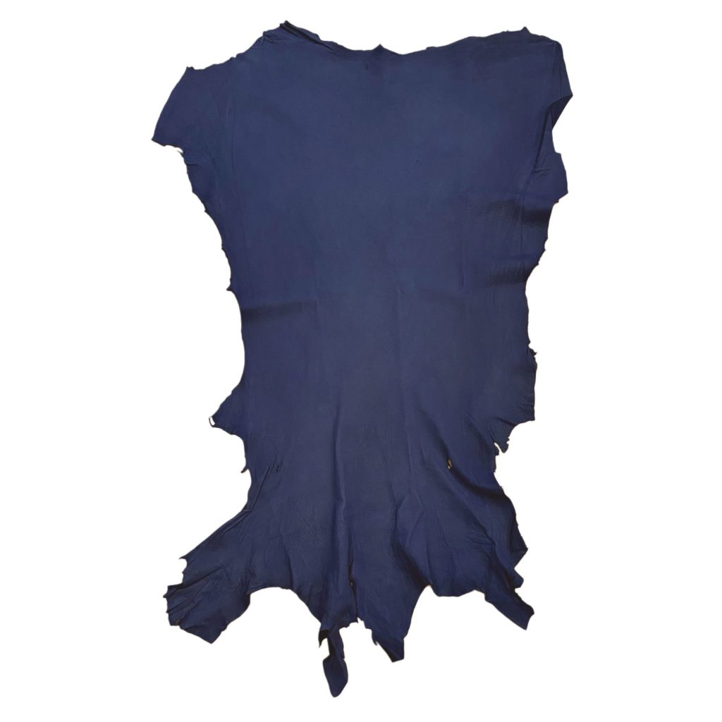 Deer Leather: #1 Quality / Blue (Navy)
