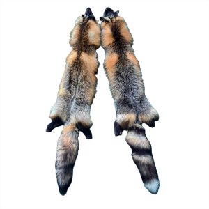 Cross Fox Fur: #1 Quality / X Large / Pale Colour