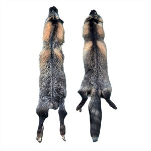 Cross Fox Fur: #3 Quality / Large / Medium Colour