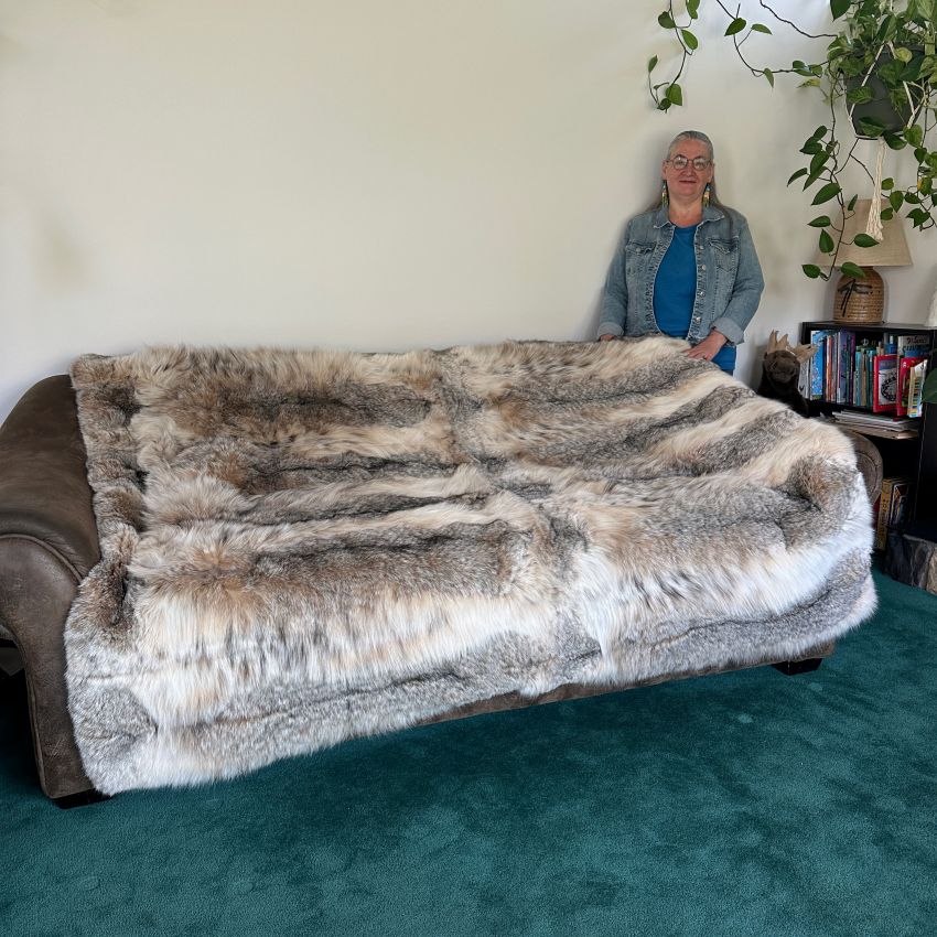 Lynx Fur Blanket