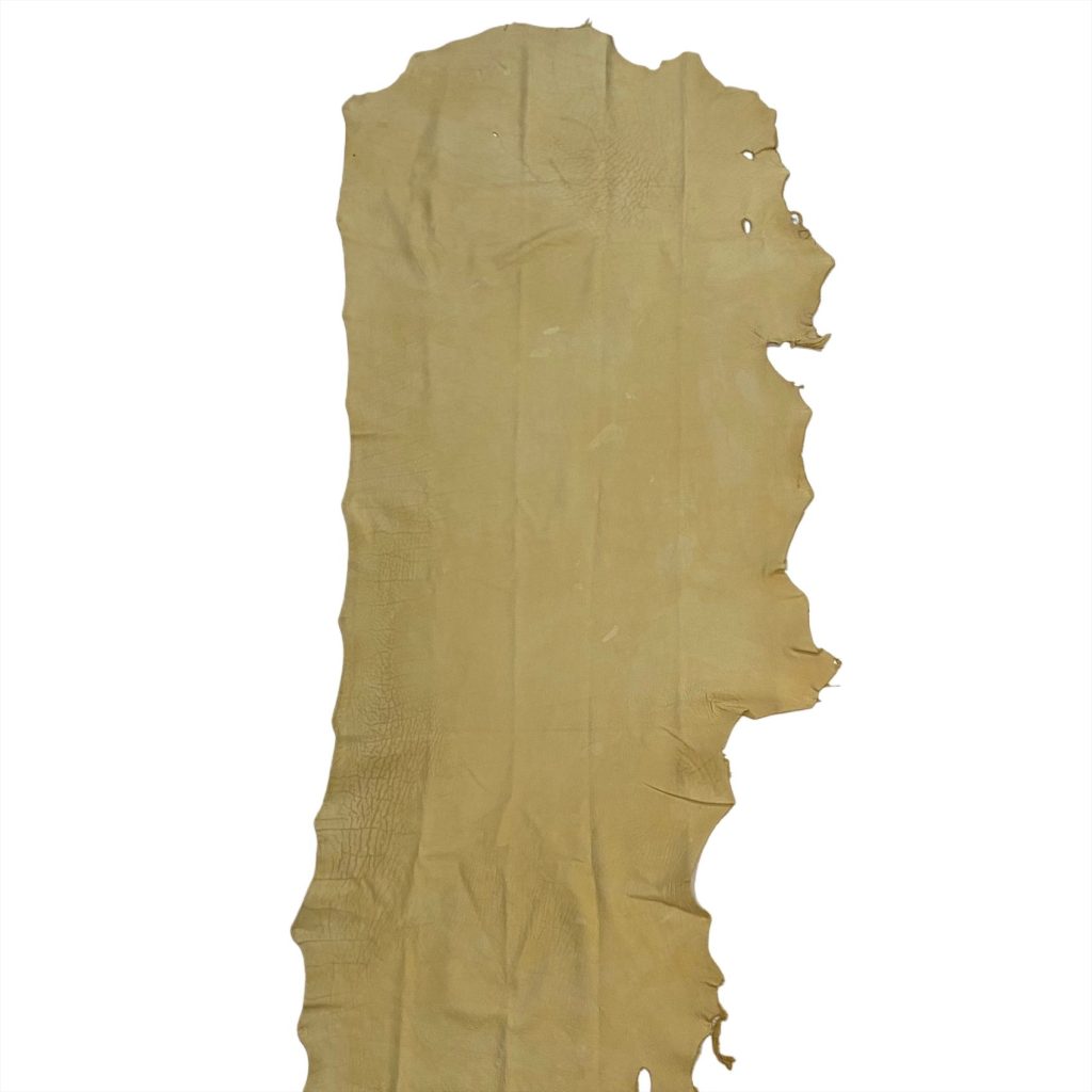 Bison Leather: #2 Quality / Beige