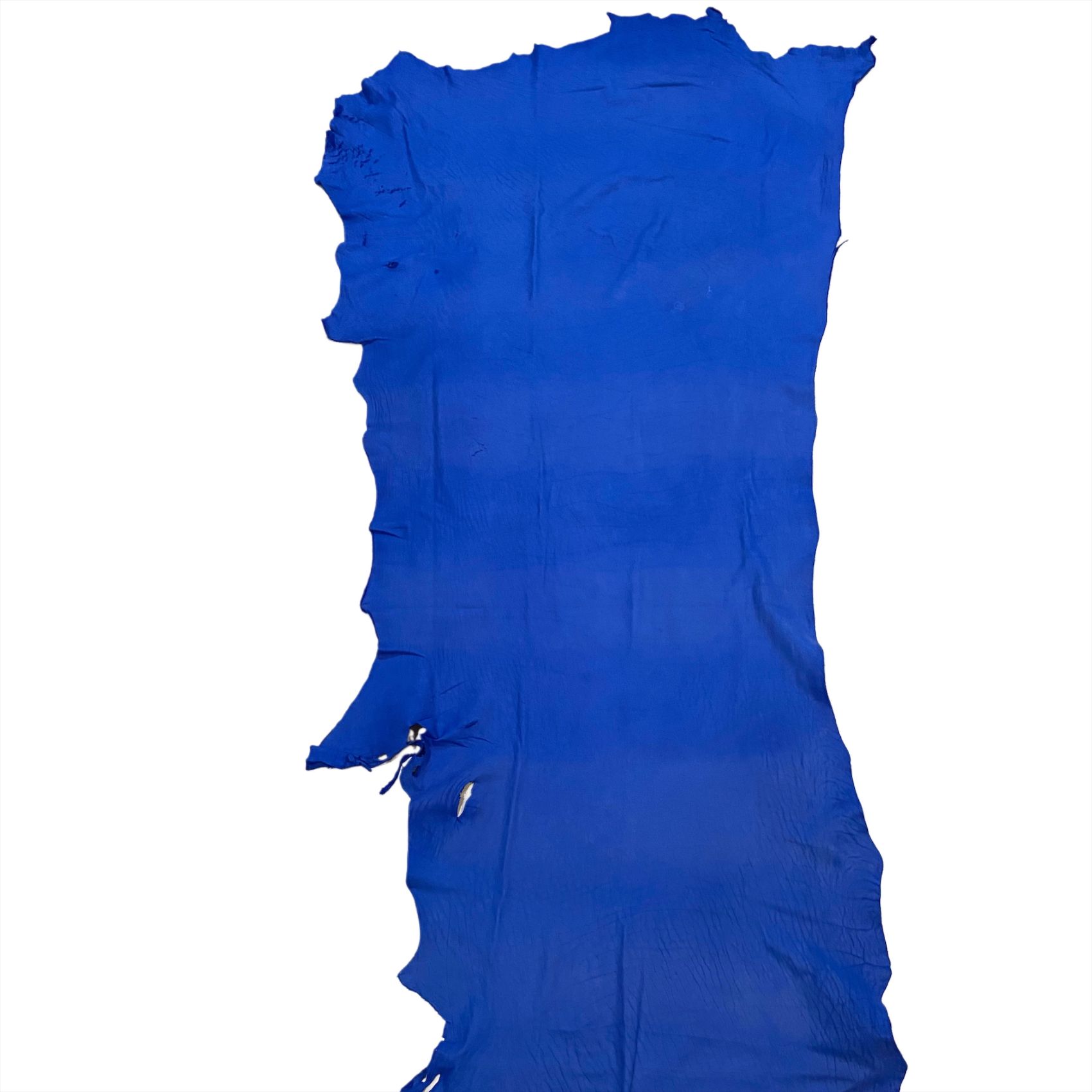 Bison Leather: #2 Quality / Blue