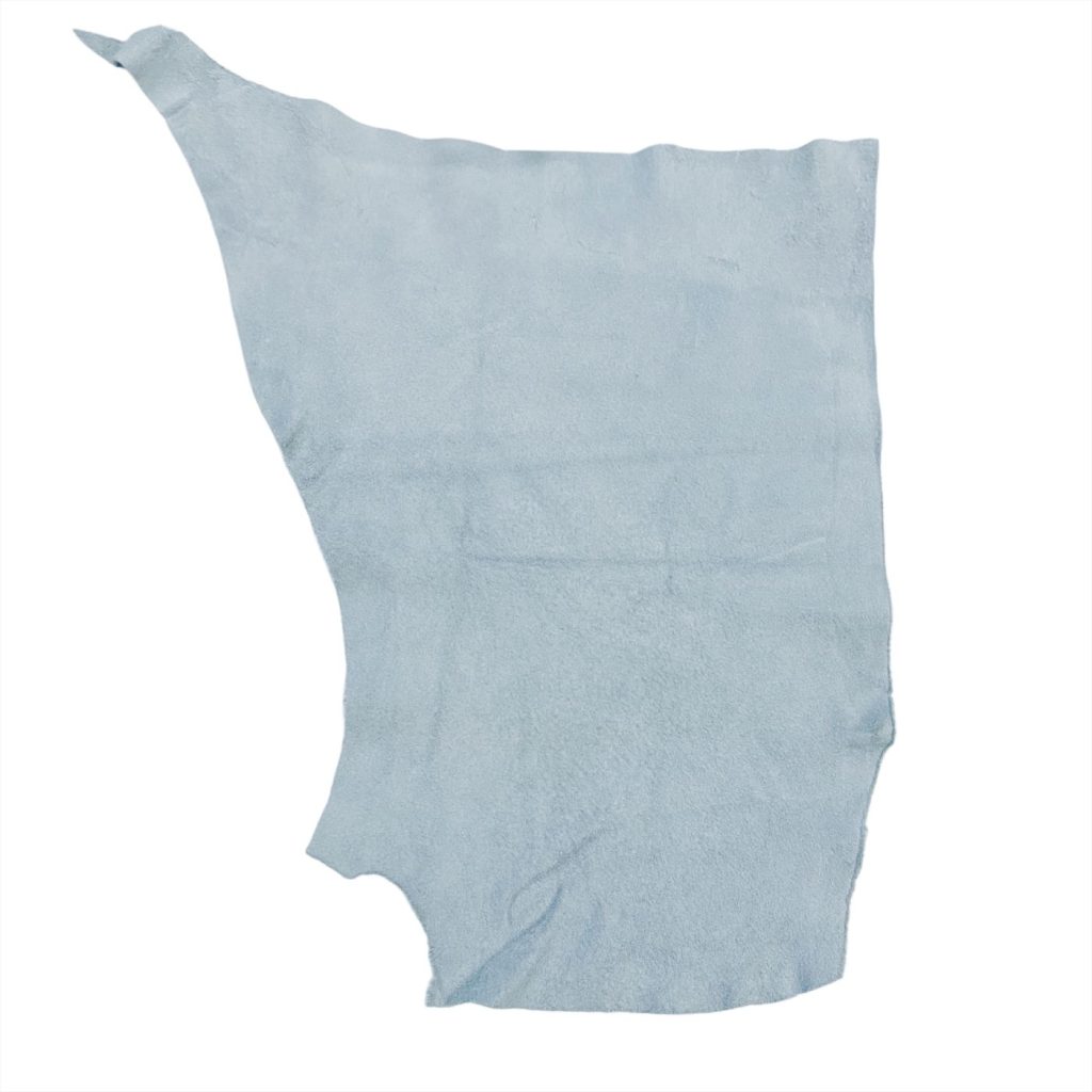 Cow Suede/Split: #1 Quality / Blue (Pale)