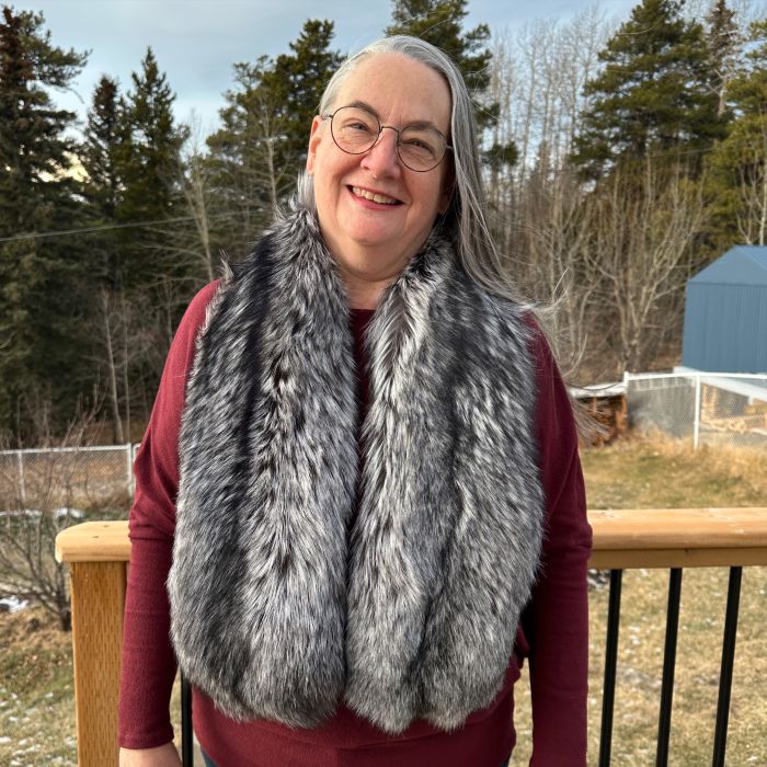 Scarf - Silver Fox 3