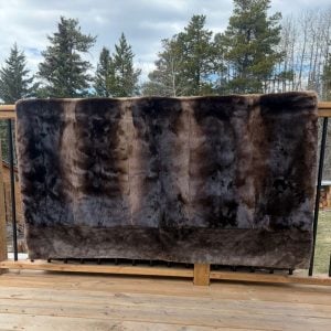 Fur Blanket - Otter with Sheared Beaver