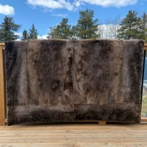 Fur Blanket - Beaver with Sheared Beaver