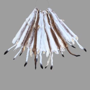 Ermine Fur: #1 Quality / Large / Brown